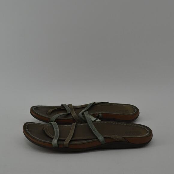 Chacos Cordova Womens Size 10 Leather Strappy Sandals Brown - Picture 11 of 14